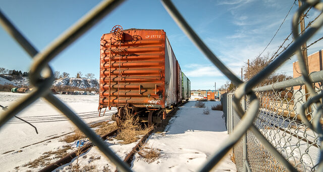 CPR Boxcars Medicine Hat