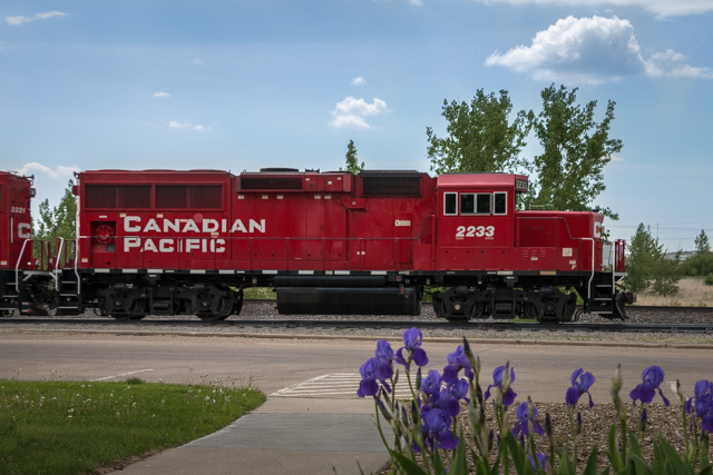 CPR Train Brooks Alberta