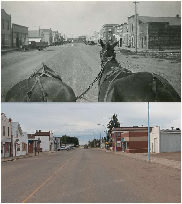 Foremost Alberta Then & Now