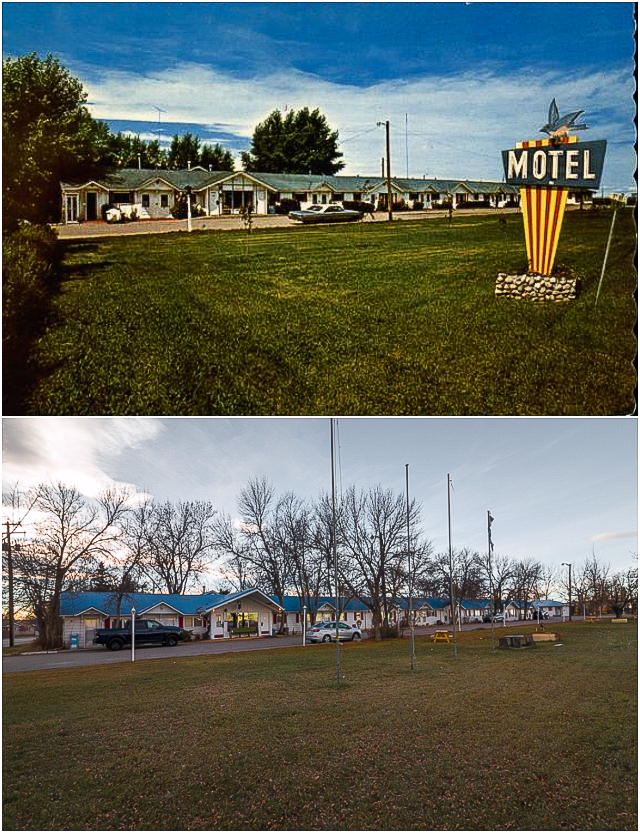 Bluebird Motel Then & Now