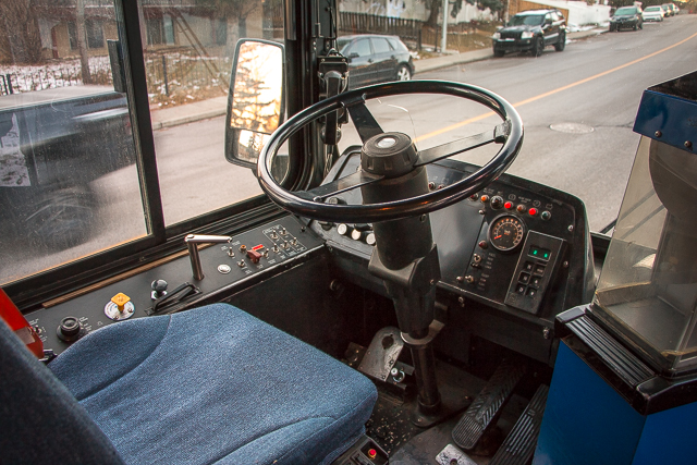 D40LF Bus Driver's Position