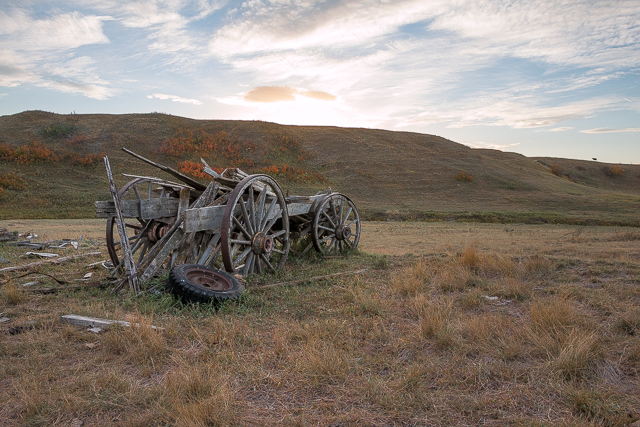 Abandoned Wagon Alberta