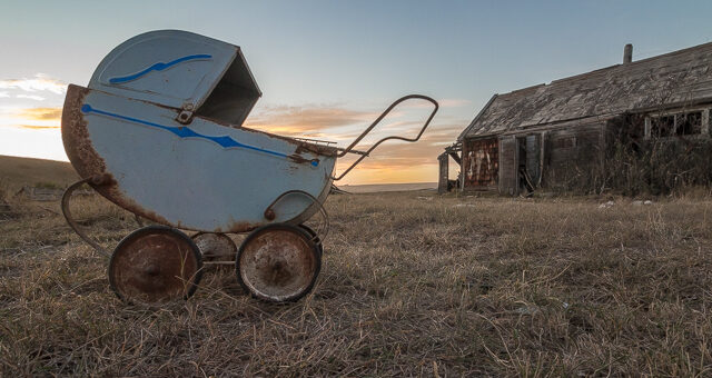 Vintage Toy Baby Carriage