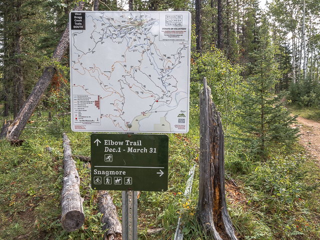 Bragg Creek Trails Map