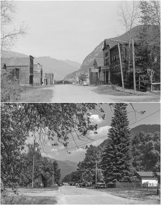 Slocan BC Then & Now