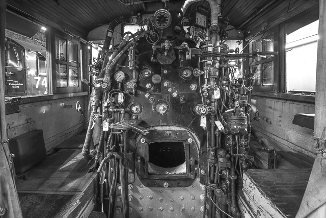 Steam Locomotive Backhead