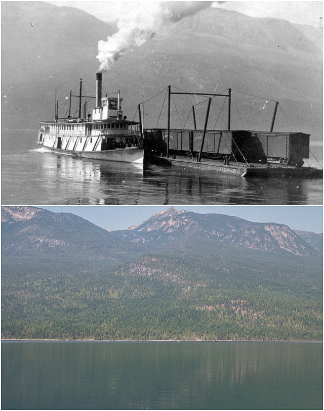 Silverton BC Then & Now