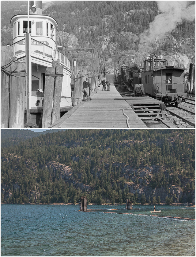 Slocan British Columbia Then & Now