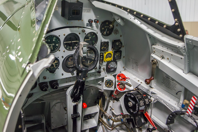 Spitfire Aircraft Controls