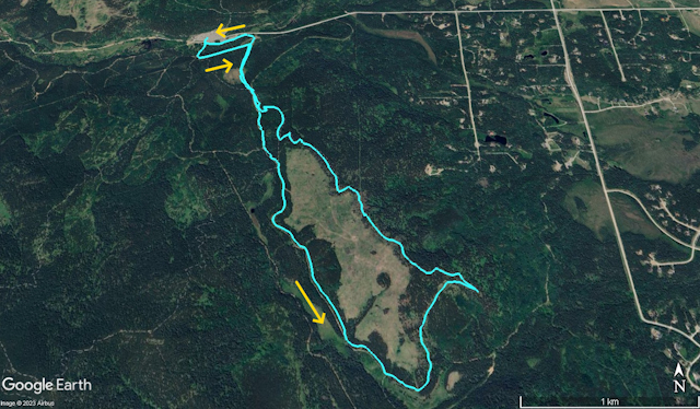 Boundary Ridge Trail Map