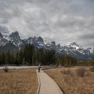 Canmore AB Boardwalk
