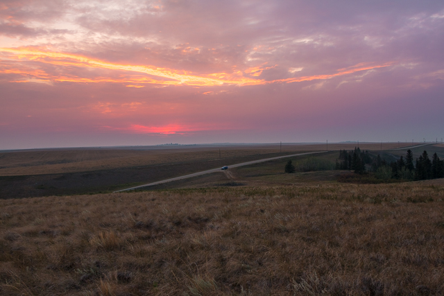 Alberta Prairie Sunset