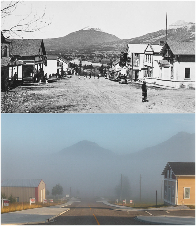 Nordegg Alberta Then & Now