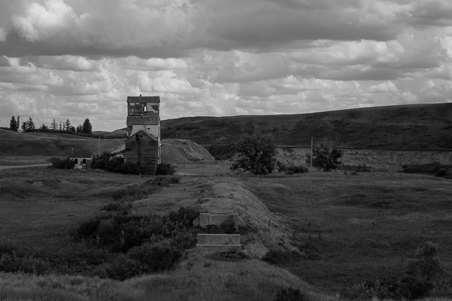 Sharples Abandoned Grain Elevator