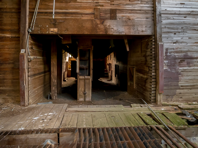 Sharples Grain Elevator Interior