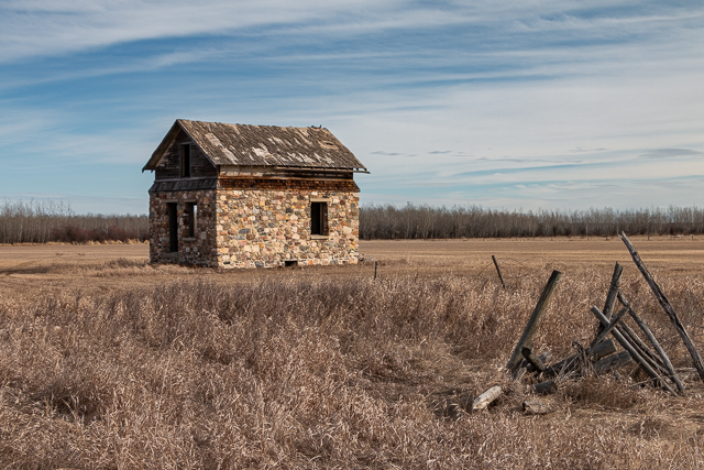 Abandoned Stone House Alberta 