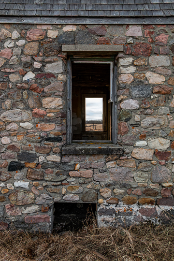 Abandoned Stone Home Alberta