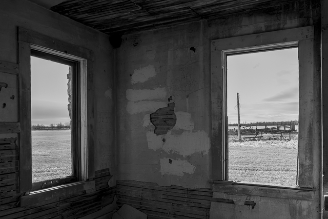 Empty Stone House Alberta