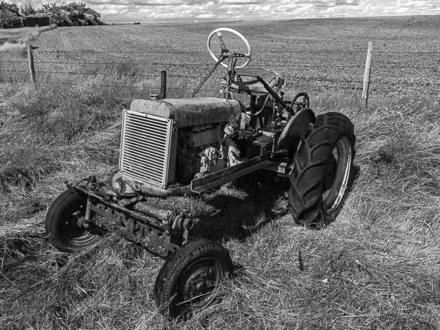 Old Homemade Tractor