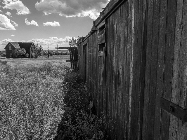 Wooden Railway Boxcar