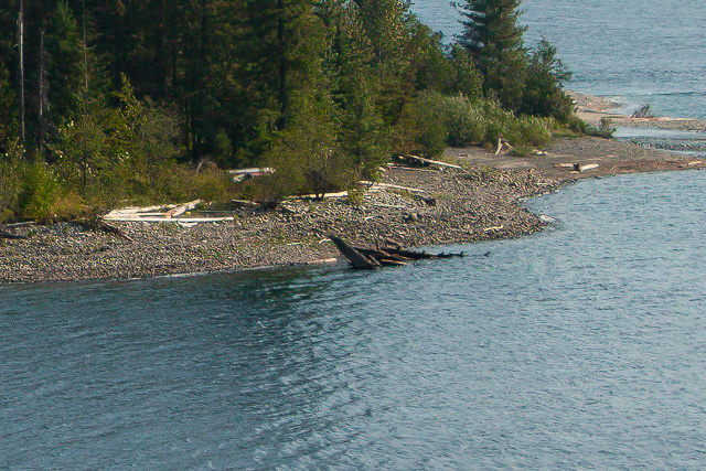 Sunken Barge Rosebery BC