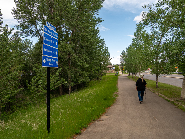 Okotoks Alberta Pathways