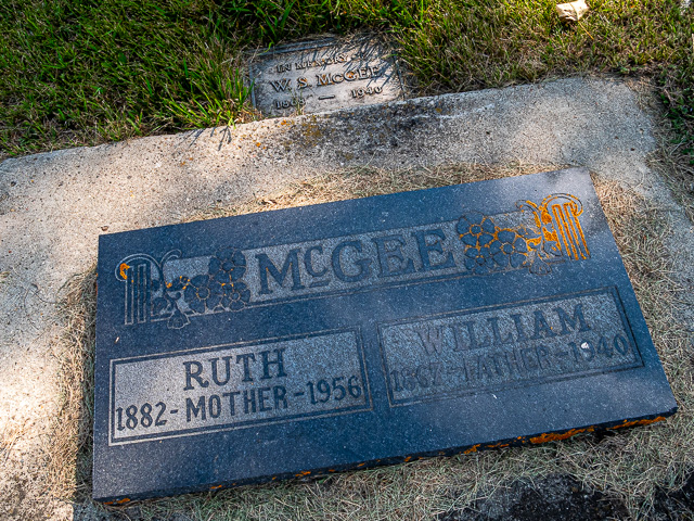 Sam McGee Grave