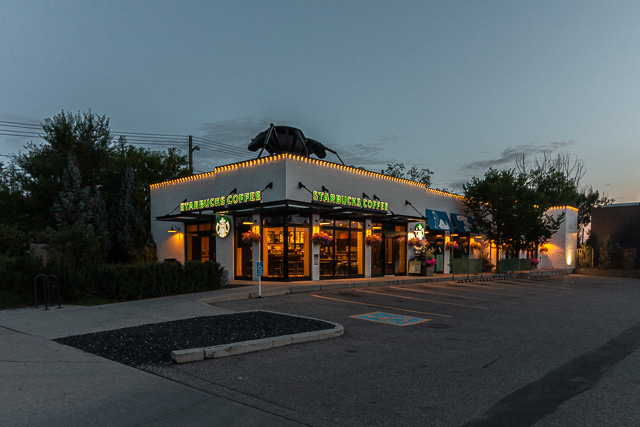 Starbucks Calgary VW Beetle