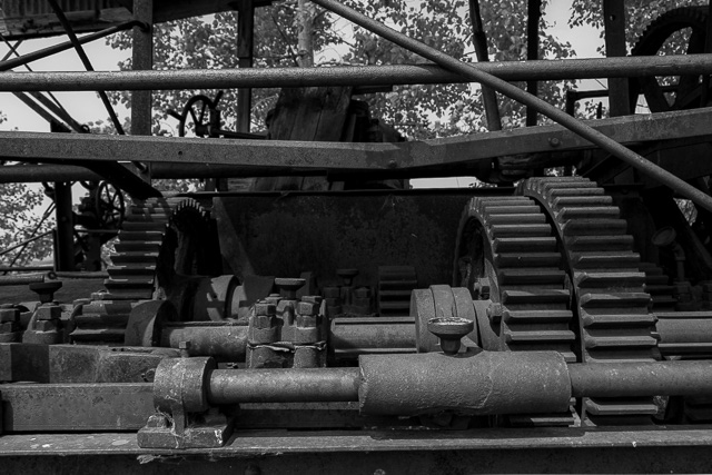 Irricana Museum DNR Excavator