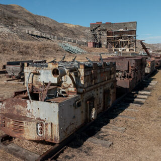 Atlas Mine East Coulee AB 40+ Years Apart Atlas Coal Mine East Coulee