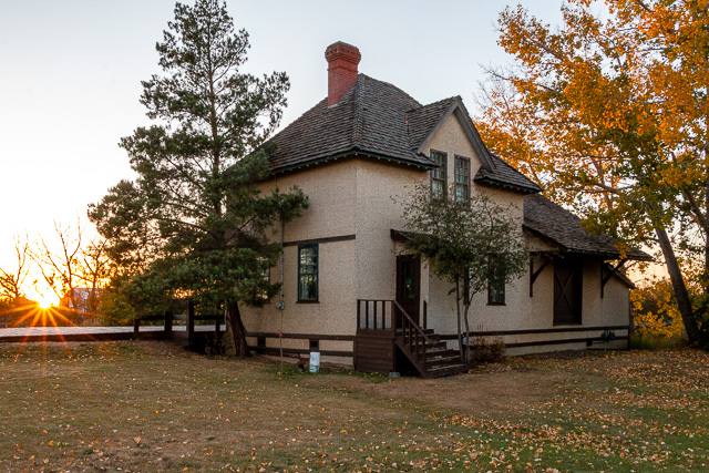 Train Station Rowley Alberta