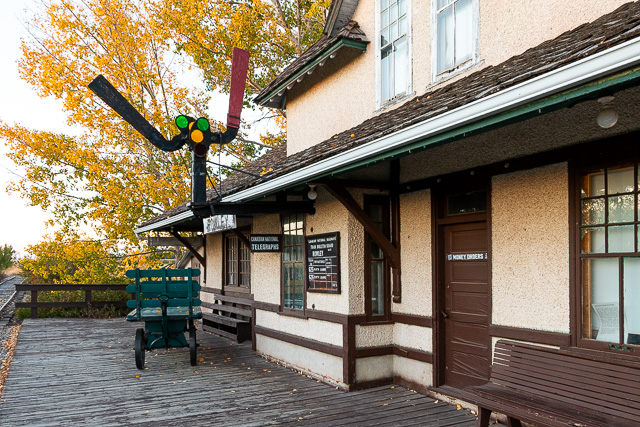 Rowley Alberta Railway Station