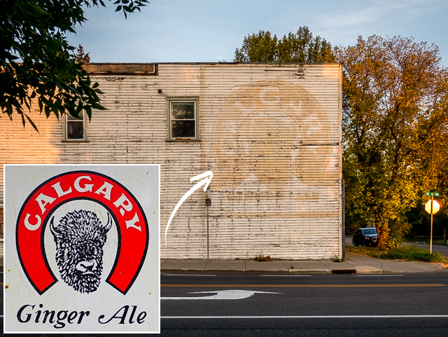 Calgary Brewery Ginger Ale Billboard