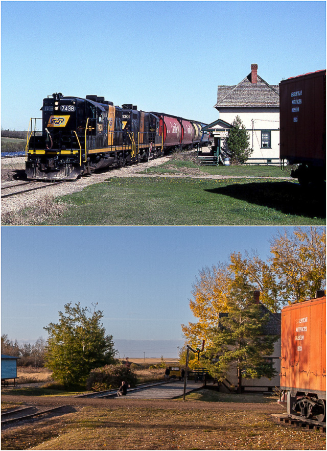 Rowley Alberta Then & Now