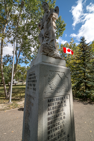Unity Saskatchewan Cenotaph